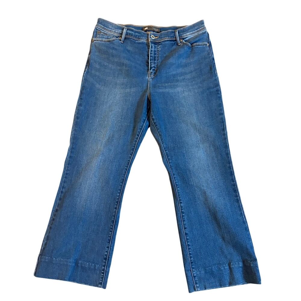 Levi's Womens 512 Bootcut Perfectly Slimming Denim‎ Jeans 33x30 EUC